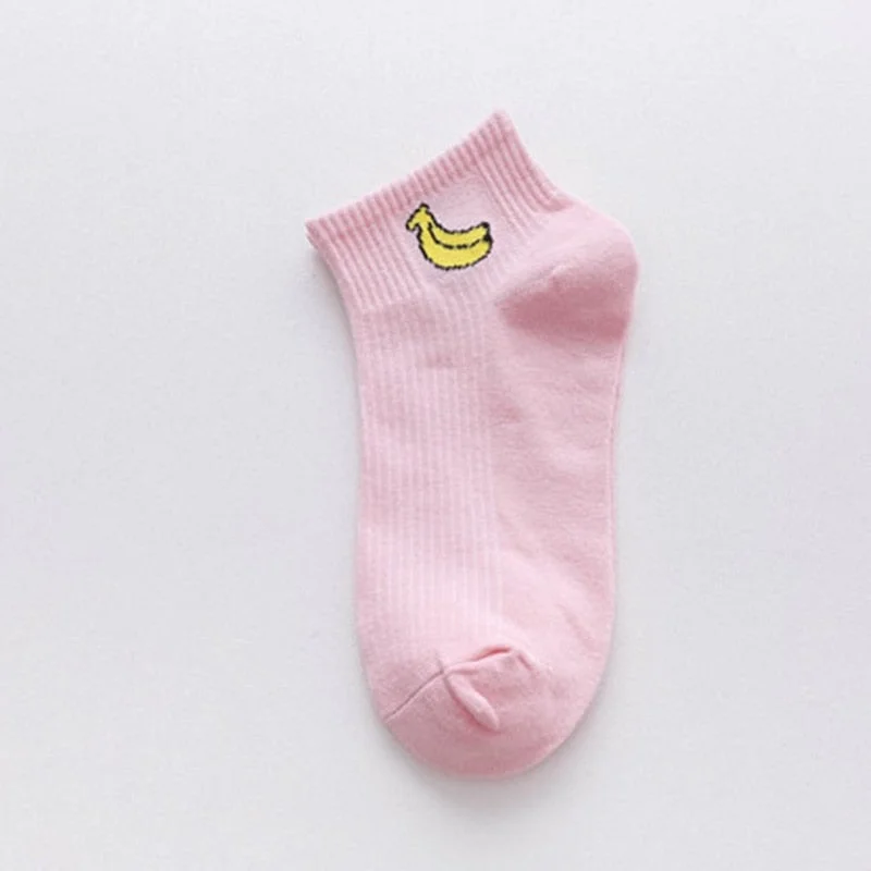 New High Quality Women Girls Casual Striped Candy Colors Cotton Comfortable Harajuku Funny Socks Fashion Female Short Socks