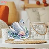 2D Flat Swan DIY Acrylic Table Top Diamond Painting Ornament Kits for Adults