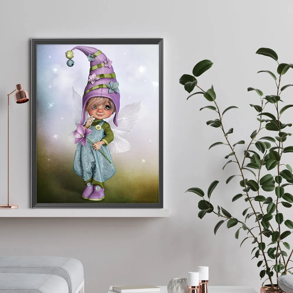 Diamond Painting - Full Round Drill - Elf Doll(Canvas|30*40cm)