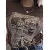 Vintage Comic Graphic Short Sleeve Tee