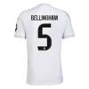 BELLINGHAM #5 Real Madrid Home Soccer Jersey 2025/26