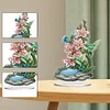 DIY Flower Hummingbird Diamond Art Special Shaped Tabletop Decorations