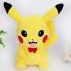 Licensed Bow Tie Pikachu Super Soft Short Plush Doll - Free Shipping - Pokemon [In Stock]