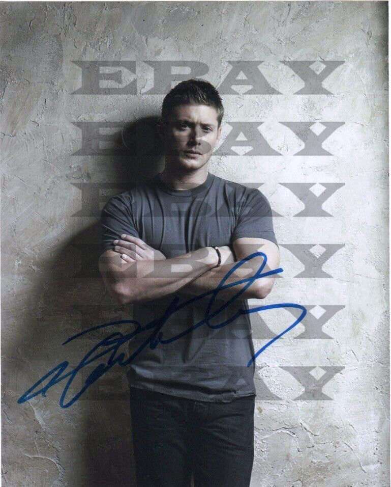 Jensen Ackles Supernatural Autographed Signed 8x10 Photo Poster painting Rep