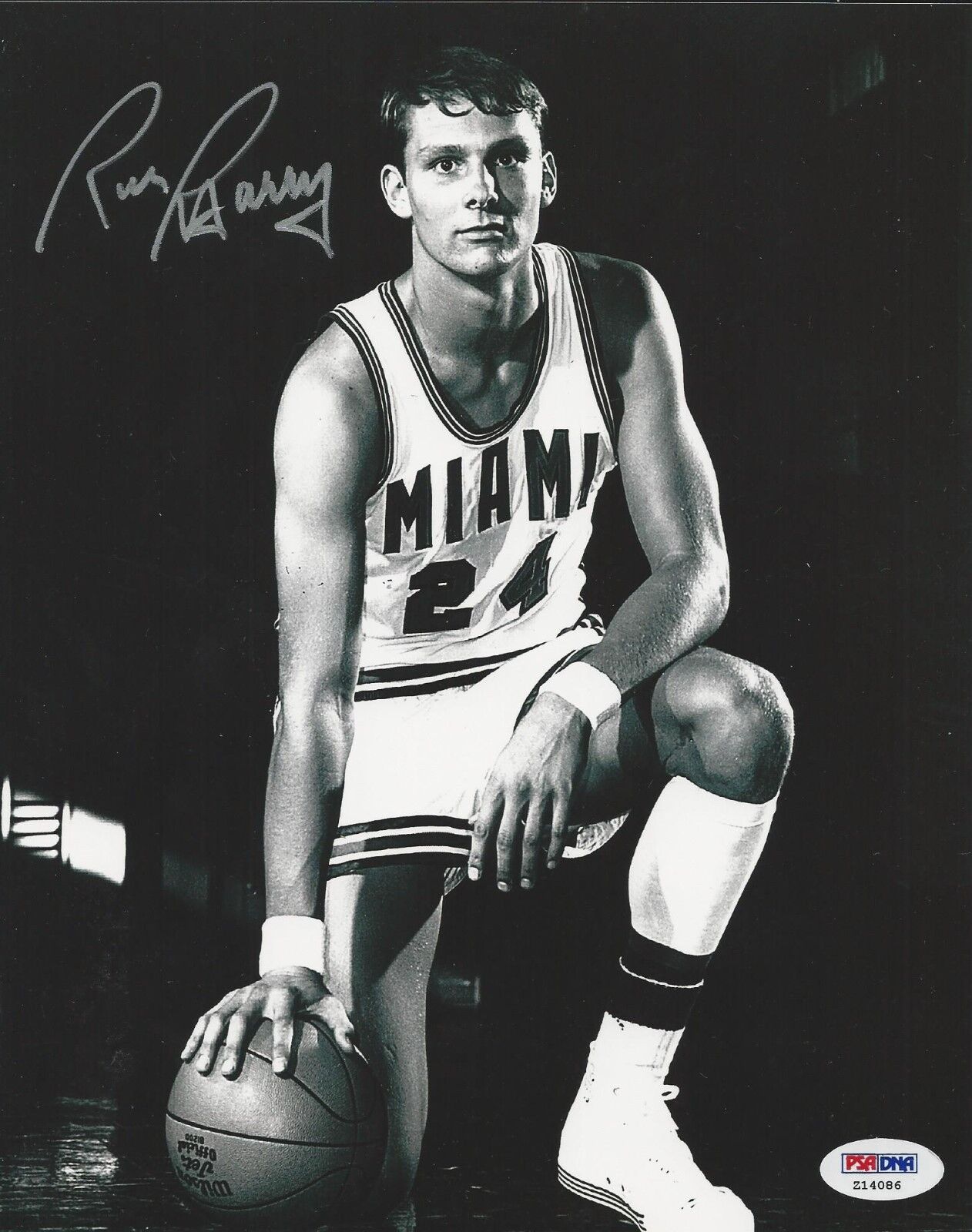 Rick Barry signed 8x10 Photo Poster painting PSA/DNA # Z14086