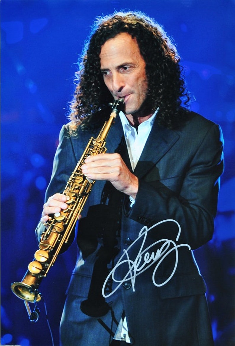 KENNY G SIGNED Photo Poster painting Kenneth Bruce Gorelick 11x 14 wcoa