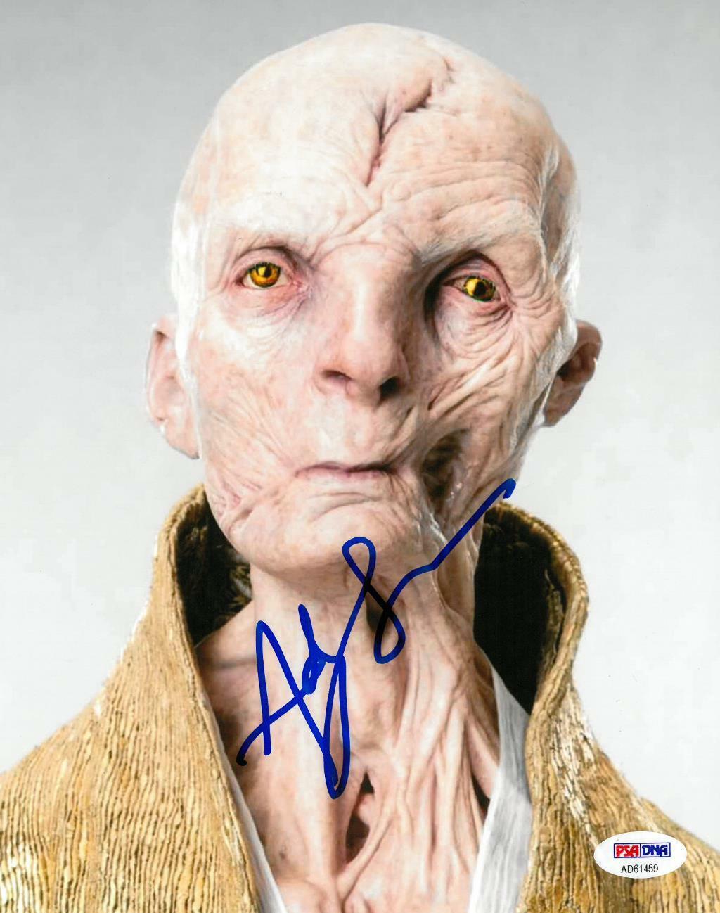 Andy Serkis Signed Star Wars Authentic Autographed 8x10 Photo Poster painting PSA/DNA #AD61459