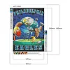 Diamond Painting-DIY Full Round Drill Philadelphia Eagle