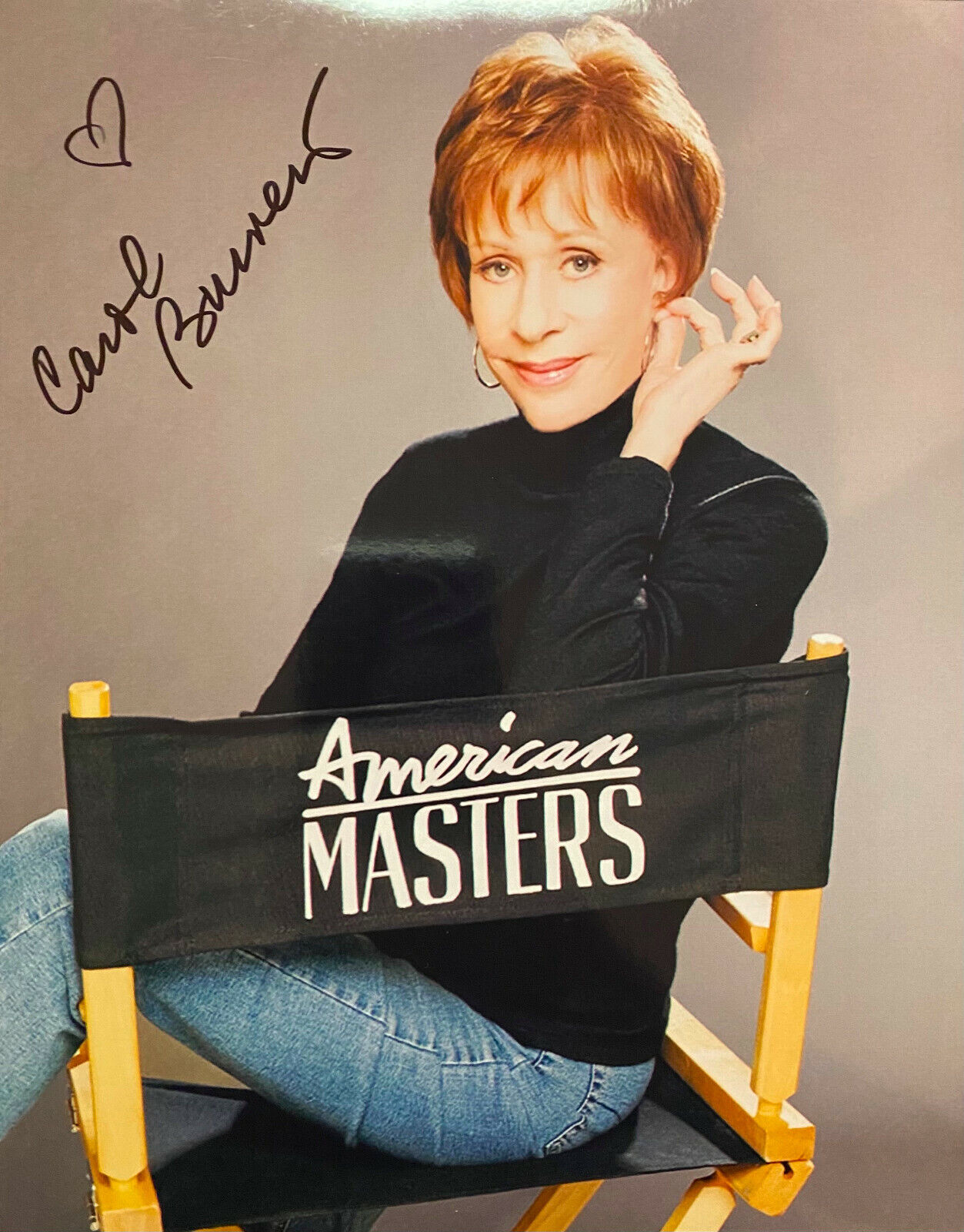 Carol Burnett Signed In-Person Color 8x10 Photo Poster painting -- Authentic, RARE, Legend