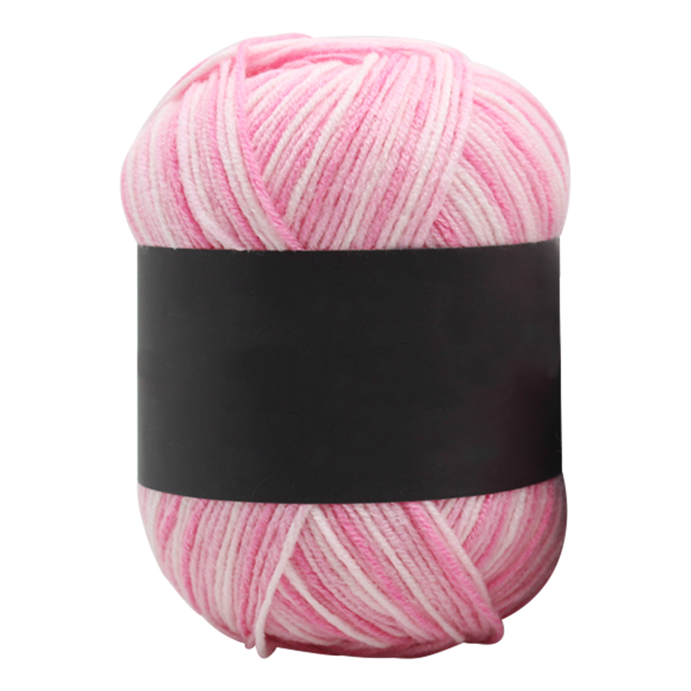 Gradient Color Baby Milk Cotton Yarn Scarf Sweater Crochet Knitting Yarn