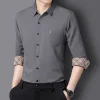 2023 Men's Business Casual Pocket Cotton Linen Shirt