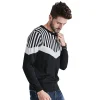 Men's Round Neck Casual Warm Sweater