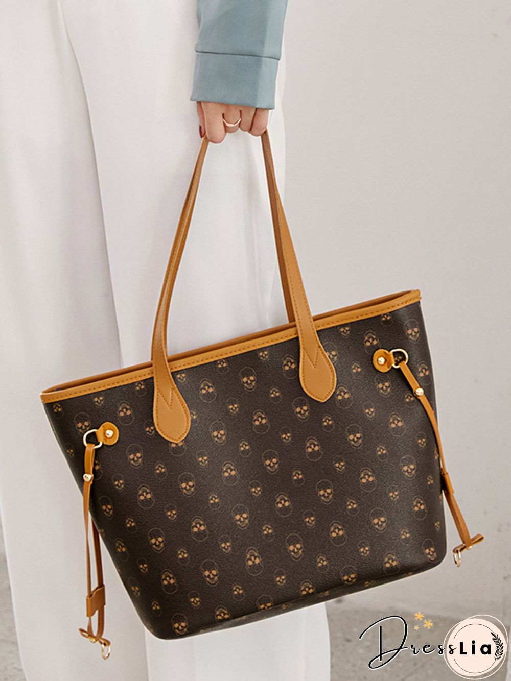 Fashion Prints Large Capacity Tote Bags Shoulder Bags