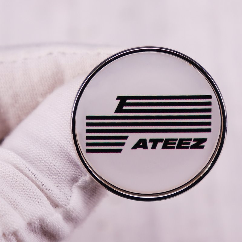 ATEEZ Logo Brooch
