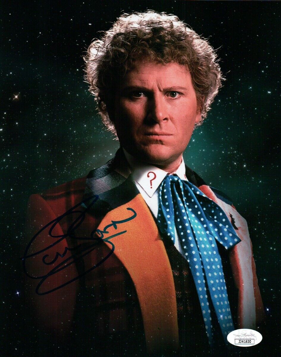 Colin Baker Signed Autographed 8x10 Photo Poster painting Dr. Who JSA JJ41630