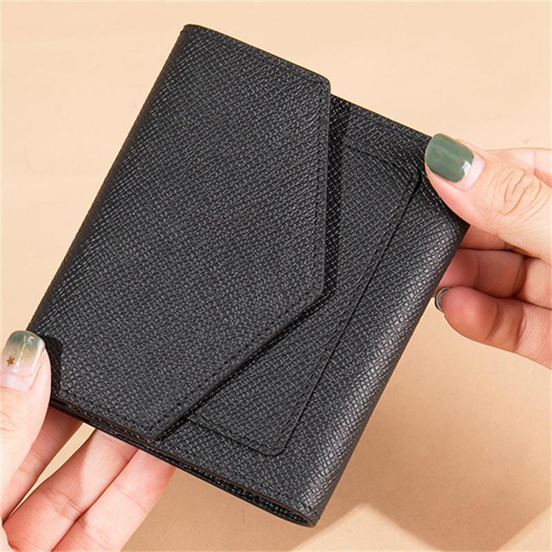 Unisex Casual Leather Card Holder Retro Wallet