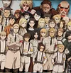 3D Decorative Paint of All Characters of Attack On Titan - Attack On Titan - Kalahome