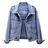 Spring Autumn Harajuku Bomber Denim Jackets Women Slim Cowboy Short Coat Female Fashion Embroidery Letter Vintage Jeans Coats
