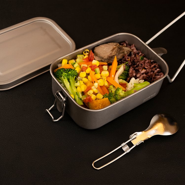 TITANER Titanium Bento Lunch Boxes
