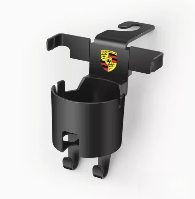 Multifunctional car built-in storage rack water cup holder mobile phone holder