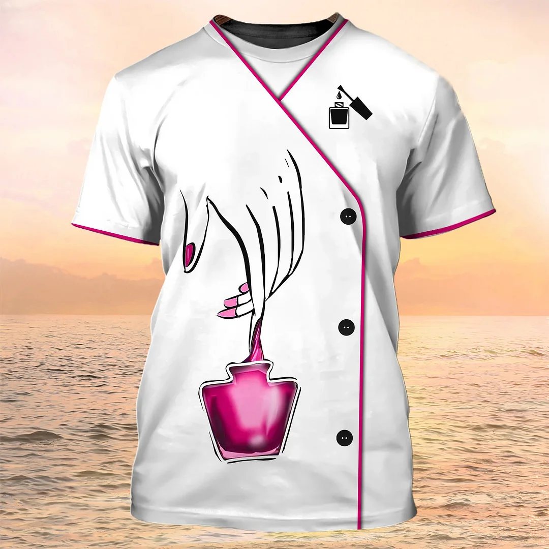 Women's T Shirts 3d Makeup Printed T-shirts Female Personality Custom Ladies Clothing Streetwear Fashion Tops Funny Hip Hop Tee