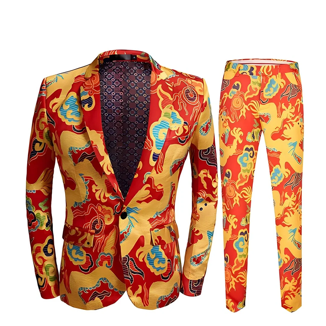 The Doragon Slim Fit Two-Piece Suit