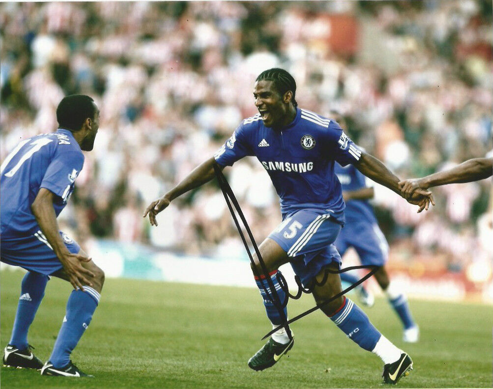 Chelsea FC Florent Malouda Autographed Signed 8x10 Photo Poster painting COA