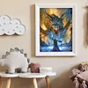 Diamond Painting -5D Full Round Drill Evil Dragon