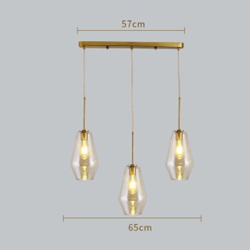 Nordic Modern Glass Pendant Lights Fixtures Loft LED Hanging Pendant ...