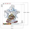 Snowman-Crystal Rhinestone Diamond Painting