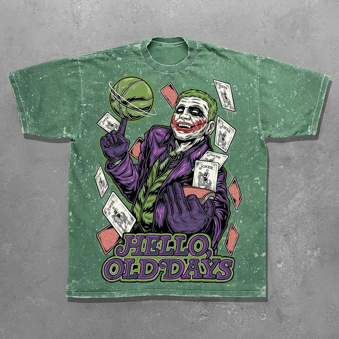 Joker Street Sports Washed T-Shirt