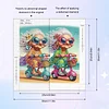 Diamond Painting-DIY Crystal Rhinestone Cute Old Lady Sisters