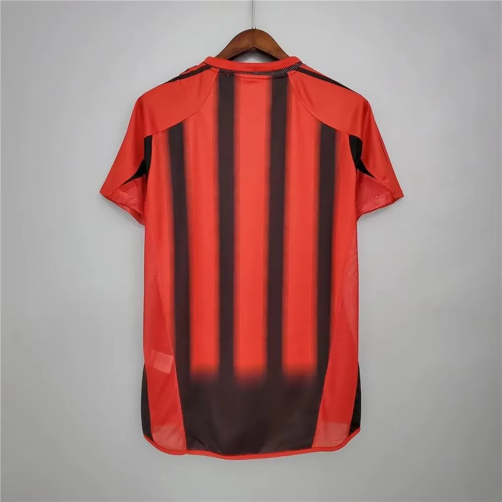 Retro 2004/2005 AC Milan Home Football Shirt Thai Quality