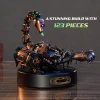 3D Metal Puzzle Electric Scorpion Model Toys Assembly Jigsaw Puzzle Gifts