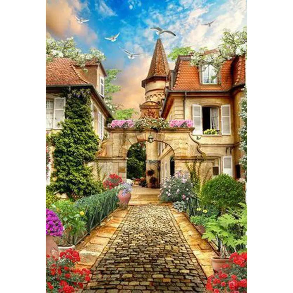 

40x50cm - Paint By Numbers Leisure Castle, 501 Original