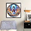 uk.everydayedeals Diamond Painting - Round AB Drills - Xmas Snowman(45*45cm)