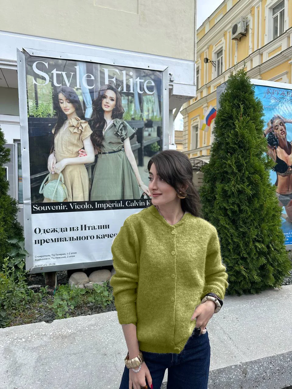 Athvotar Athvotar White With Soft Knitted Cardigan Female Retro Buckle Gray Wool Sweater Coat In Wind