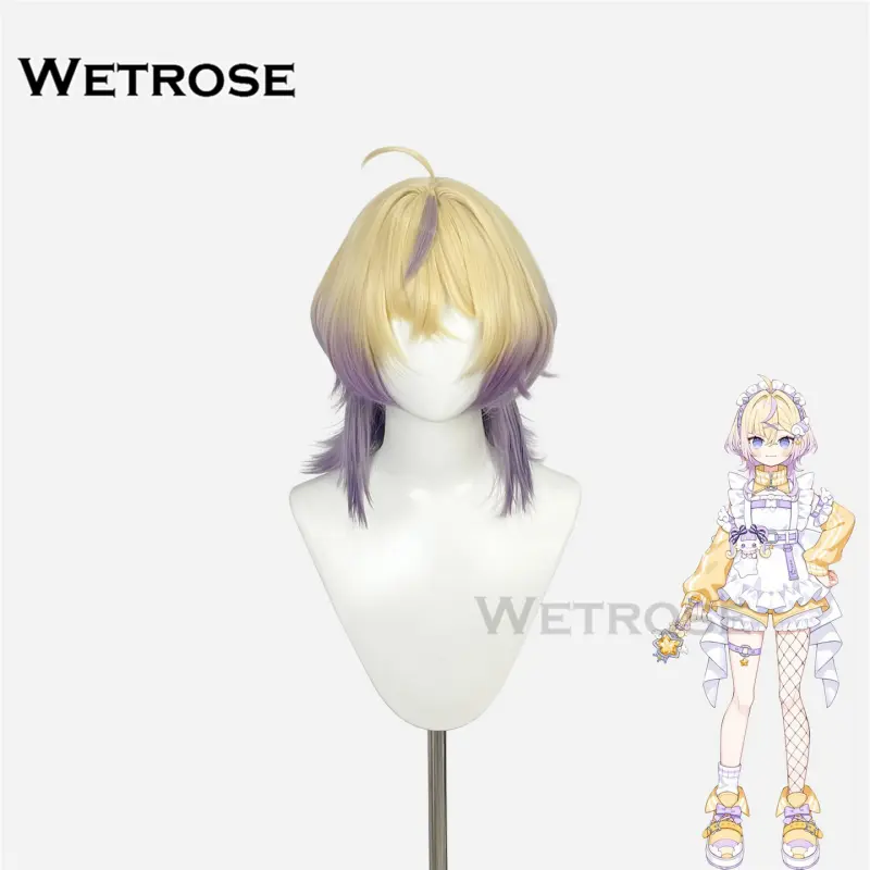[Wetrose] Pre-Order Nijisanji JP Vtuber Pomelo Punch Short Hair Cosplay Wig
