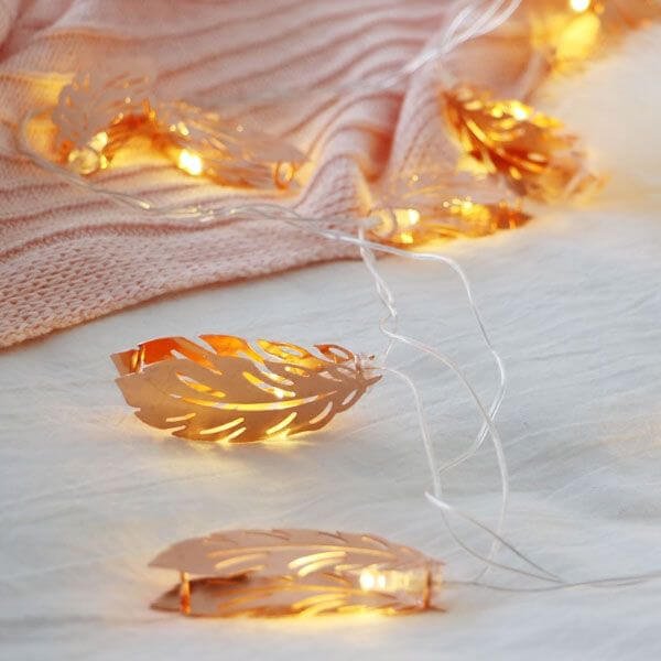 Feather LED String Lights Night Light CSTWIRE
