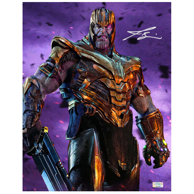 Josh Brolin Autographed Avengers Infinity War Thanos 11x14 Photo Poster painting