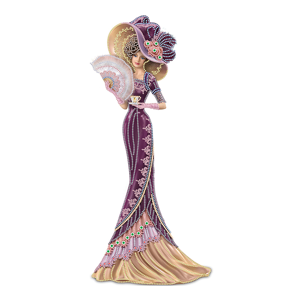 

Dress Lady-Special-Shaped Diamond Painting 30X60CM, 501 Original