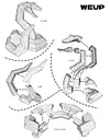 WEUP 3D Magnetic Snake-Shaped Puzzle Toy - Creative Educational Ornament