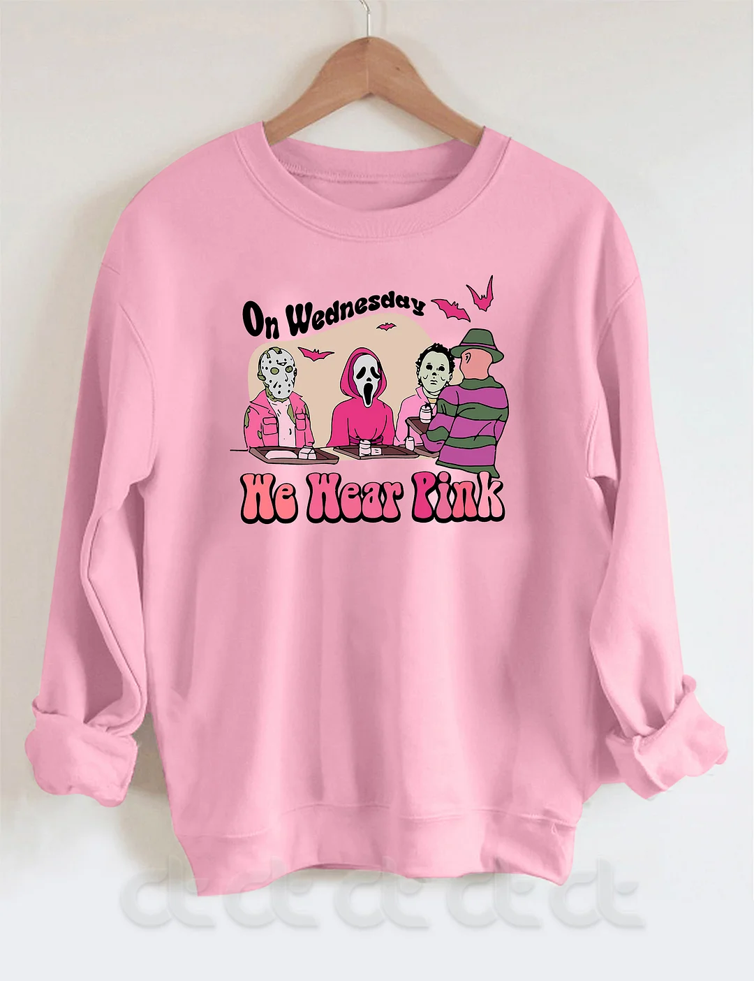 On Wednesday We Wear Pink Sweatshirt
