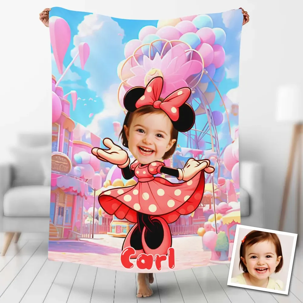Custom Blanket Personalized Minime Pillow Makemesurprise