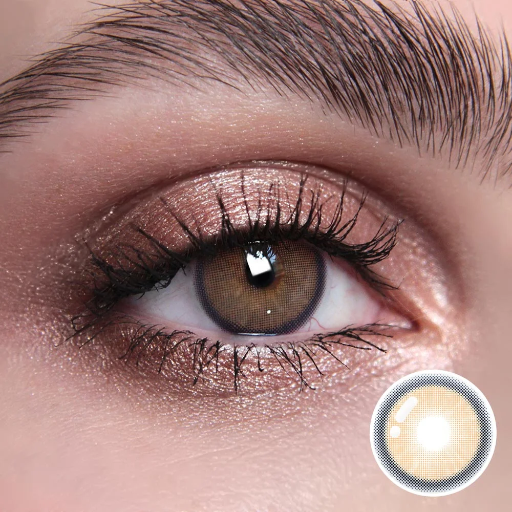 Neala Brown Contact Lenses(12 months wear)