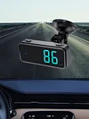 Car Head-up Display with Compass Colorful LED Display Windshield Speed Projector