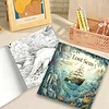 3PCS Lost Seas Coloring Book Set Mindfulness Art Books for Adults 