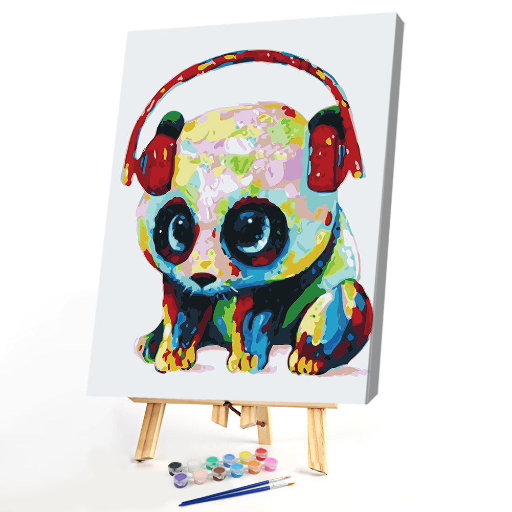 

40*50CM - Paint By Numbers - Panda, 501 Original