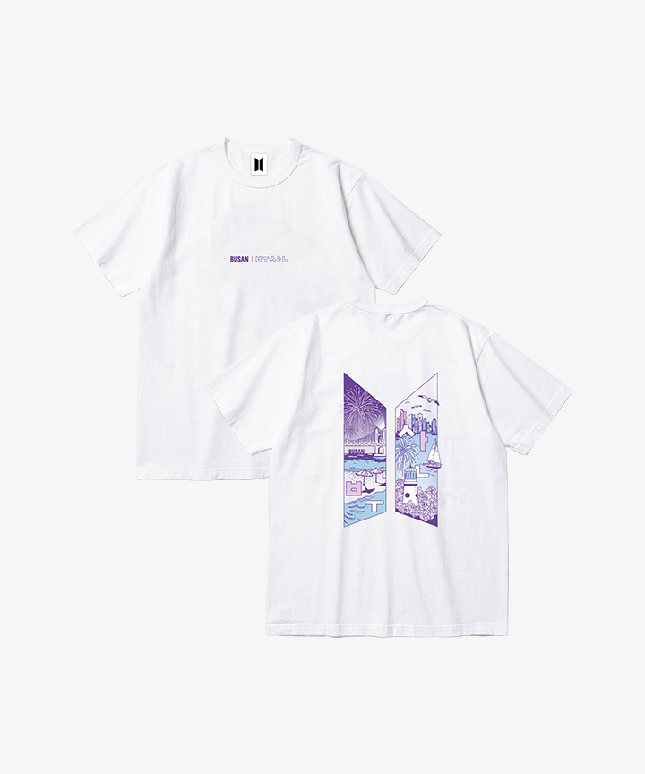 BTS Yet to Come THE CITY in Busan S/S T-Shirt (White)