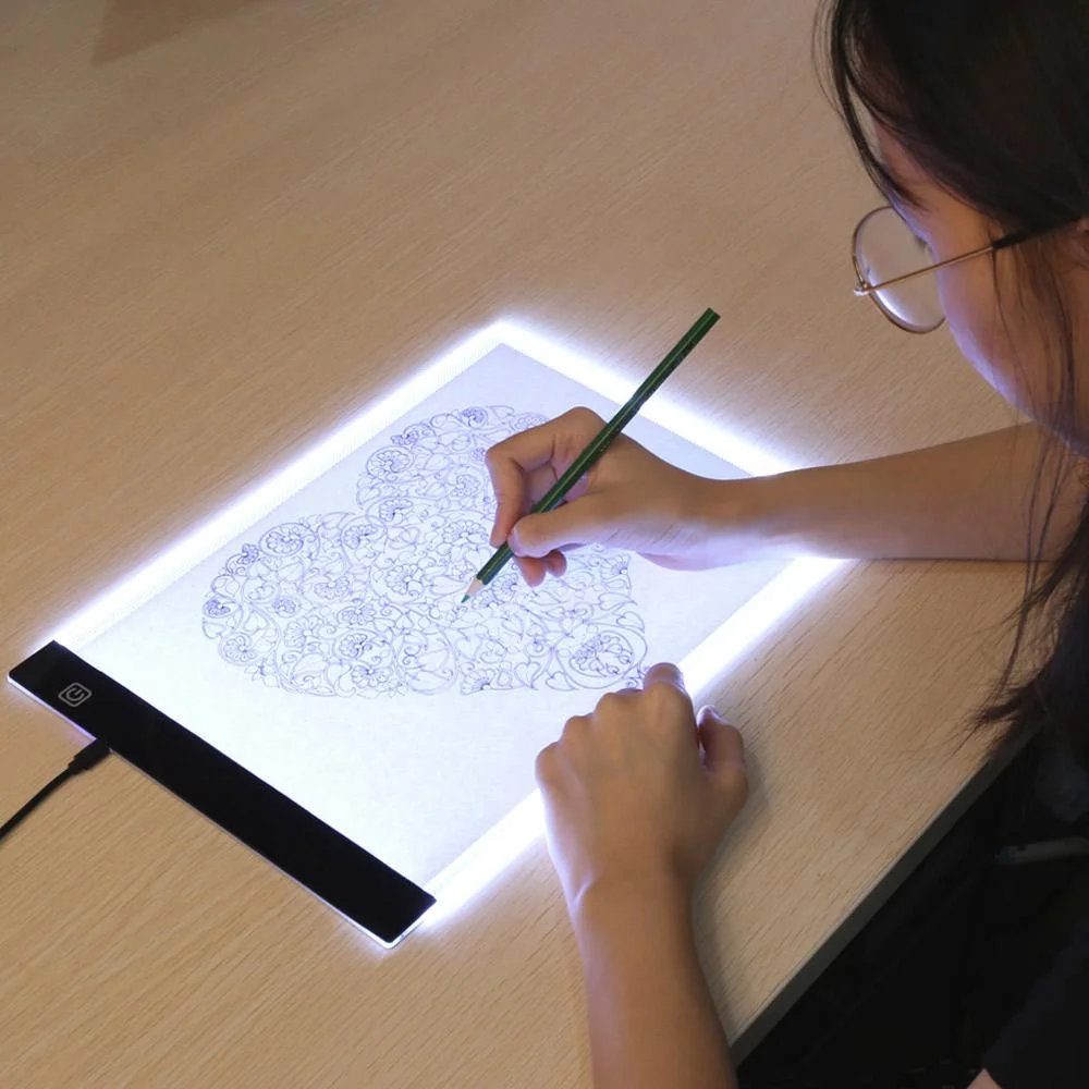 Acrylic LED Artist Tracing Table - vzzhome